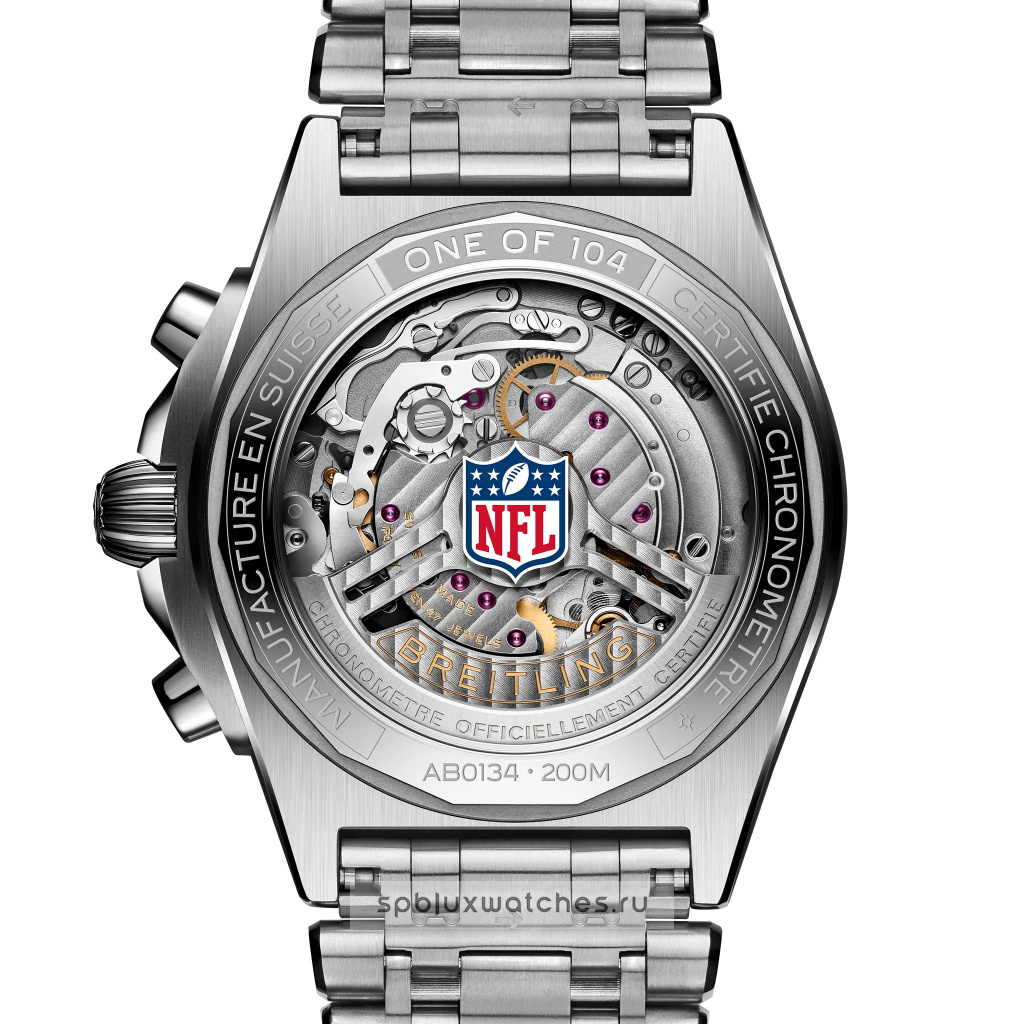 Breitling Chronomat B01 42 mm NFL New Orleans Saints Edition AB01342B1B4A1