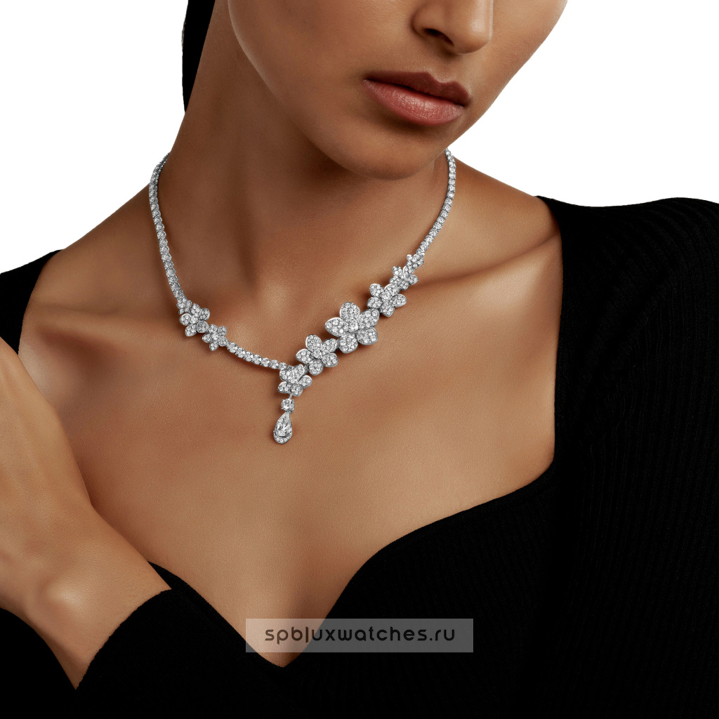 Колье Wild Flower Diamond Drop Necklace RGN760