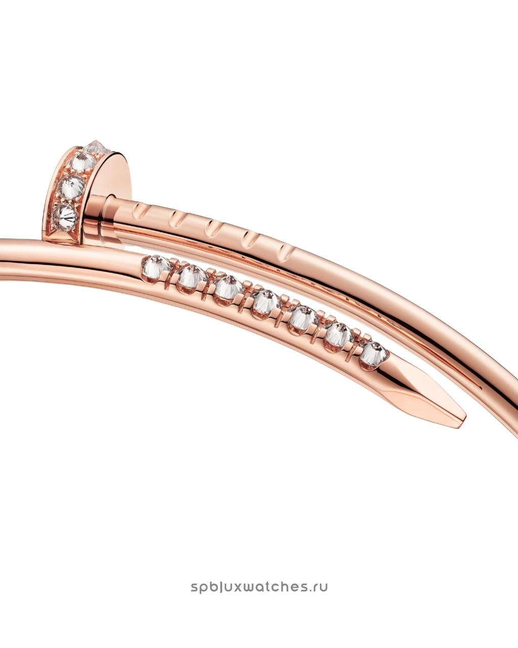 Браслет Cartier Juste un Clou Reverse-Set Diamonds Bracelet Small Model B6091317