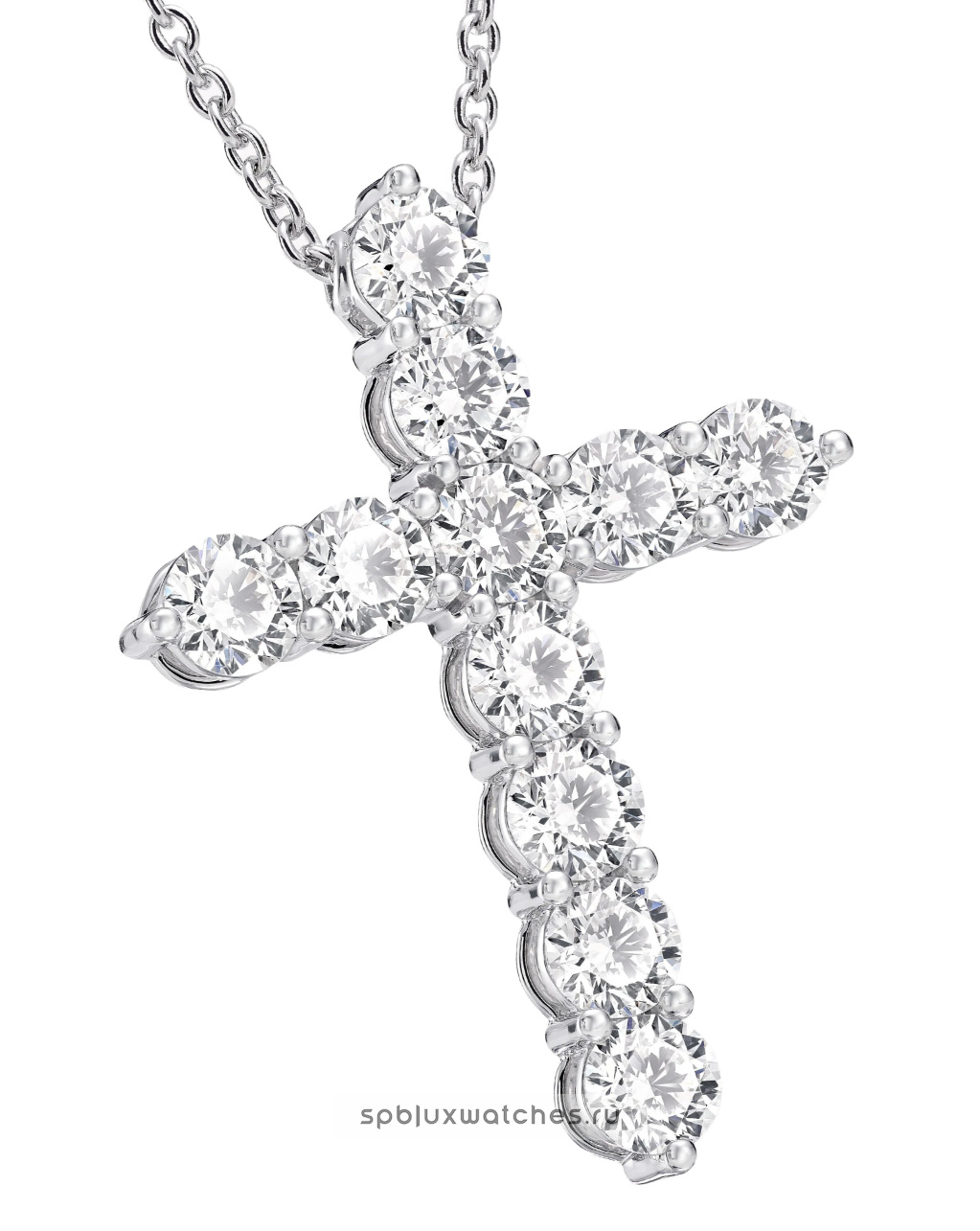 Крест Graff Classic Graff Round Diamond Cross Large Pendant RGP005
