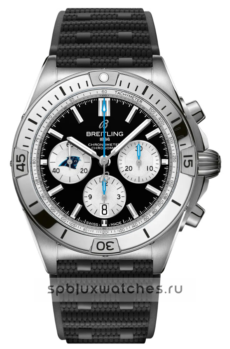 Breitling Chronomat B01 42 mm NFL Carolina Panthers Edition AB01342B1B5S1