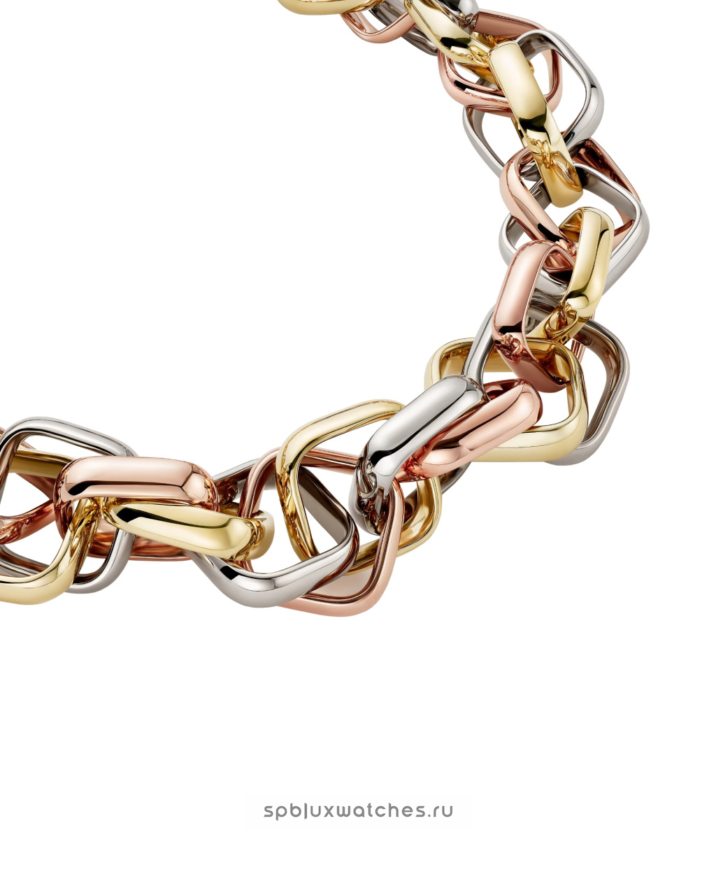 Колье Cartier Trinity Cushion-Shaped Necklace Extra-Large Model N7424595