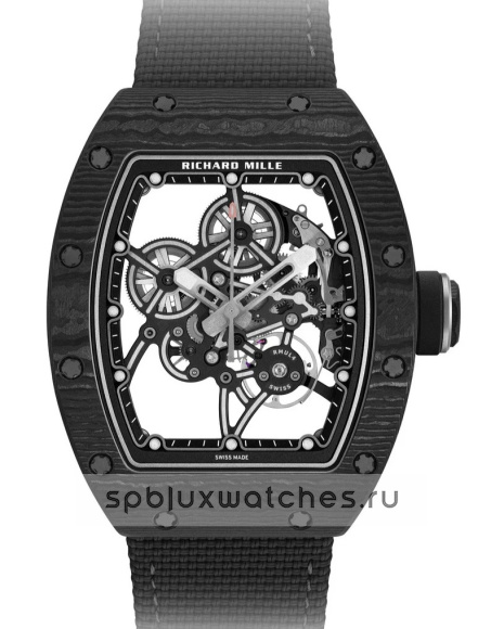 Richard Mille RM 55-01 Manual Winding Carbon TPT 37.9 x 47.3 mm