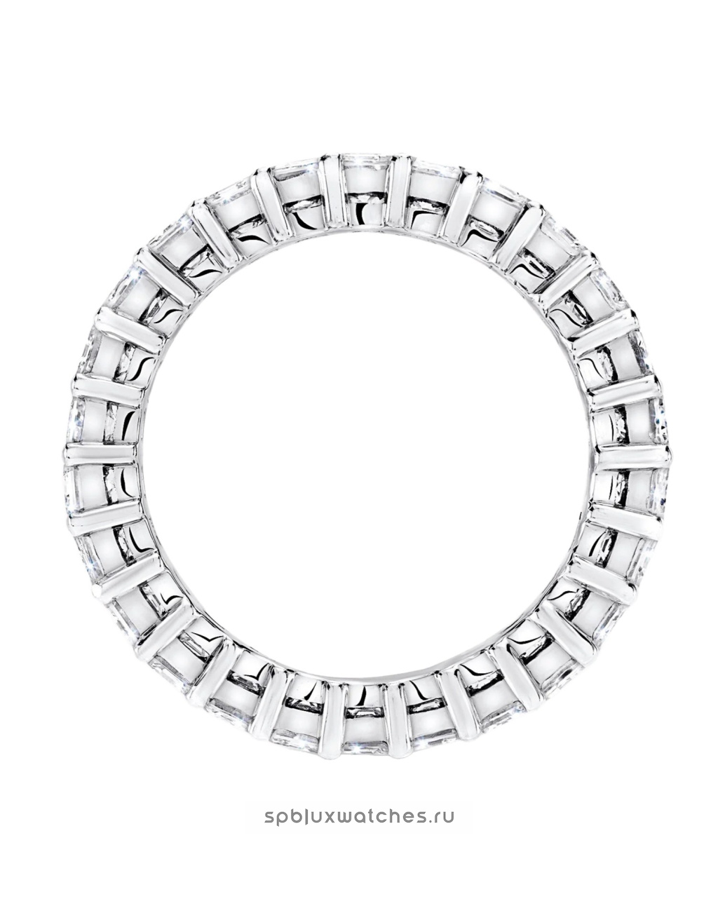 Обручальное кольцо Graff Classic Graff Claw Set Emerald Cut Diamond Eternity Ring RGET119