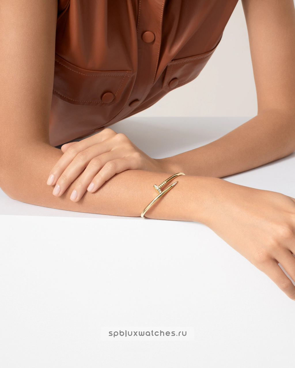 Браслет Cartier Juste un Clou Diamonds Bracelet Classic Model B6048617