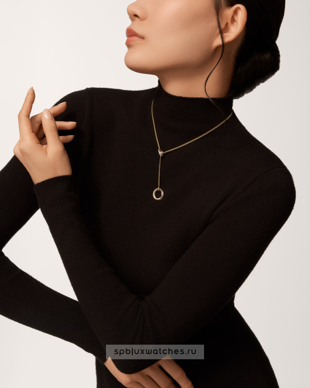 Колье Cartier Trinity Diamonds Necklace B7224811