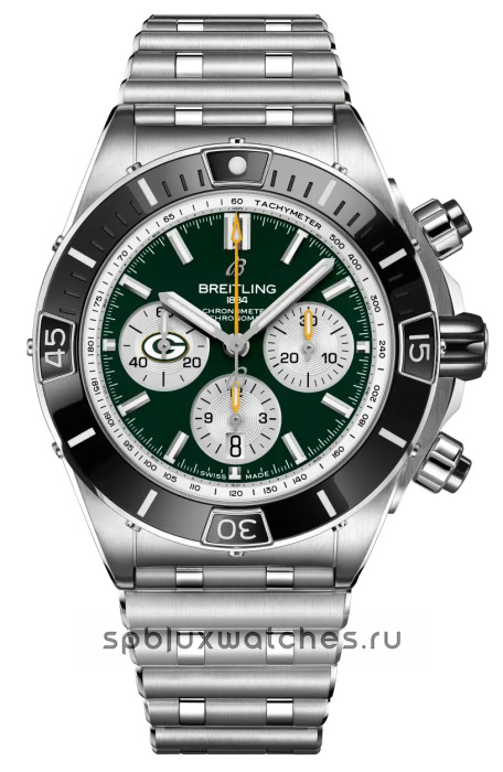 Breitling Super Chronomat B01 Chronograph 44 mm NFL Green Bay Packers AB01361C1L1A1