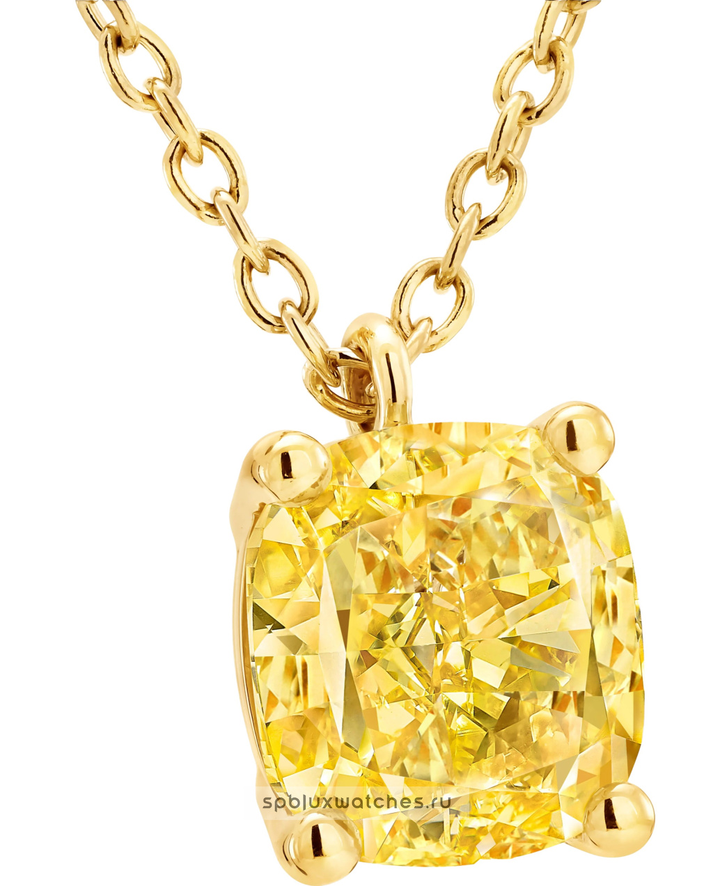 Подвеска Graff Classic Graff Cushion Cut Yellow Diamond Pendant YCPN01