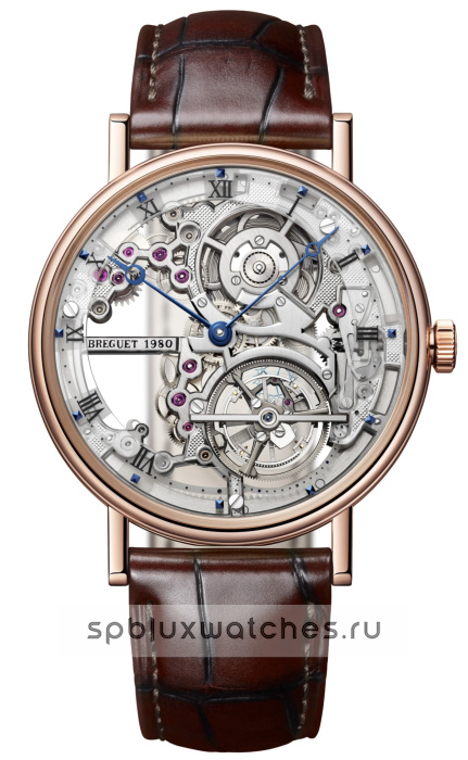 Breguet Classique Tourbillon Extra-Plat Squelette 5395 41 mm 5395BR/1S/9WU