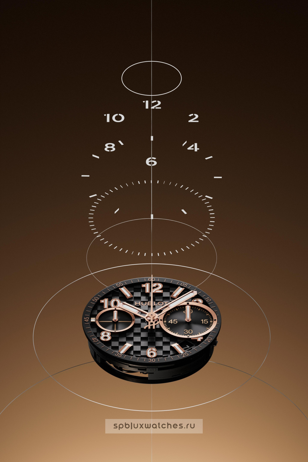 Hublot Big Bang Original Unico King Gold Ceramic 43 mm 431.OM.1380.RX