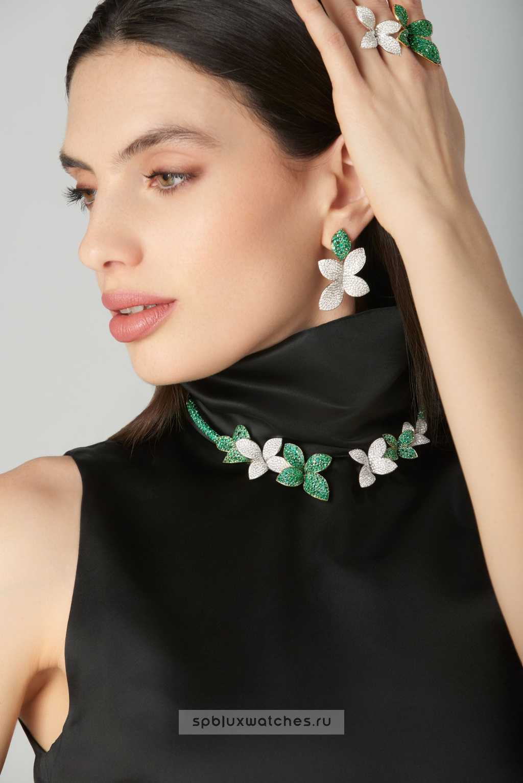 Серьги Pasquale Bruni Giardini Segreti Green Soul Earrings 16558BG