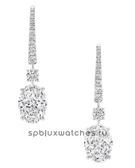 Серьги Graff Classic Graff Oval Diamond Earrings OTSW01