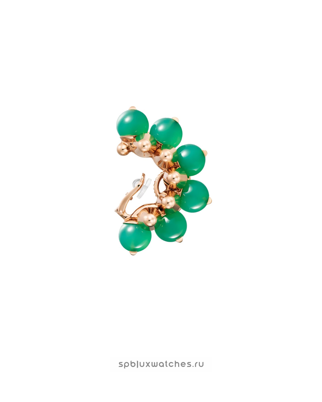 Серьга Cartier Clash de Cartier Single Chrysoprase Earring Extra-Large Model N8515273