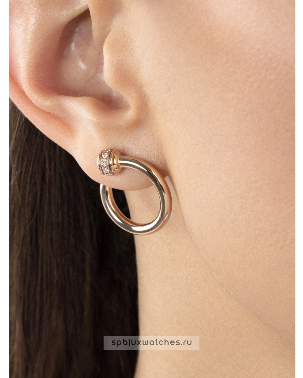 Серьги Piaget Possession Open Hoop Earrings G38PV700