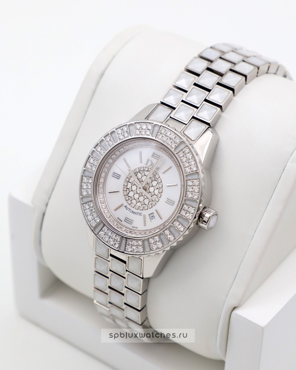 Dior Christal Diamond Ladies Watch 34 mm CD113512