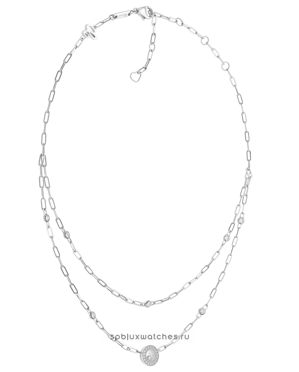 Колье Chopard Happy Diamonds Icons Necklace 81A017-1221