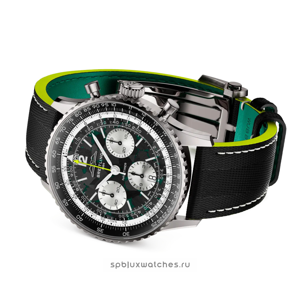 Breitling Navitimer B01 Chronograph 43 mm Aston Martin Aramco Formula ONE™ team EB01381A1B1X1