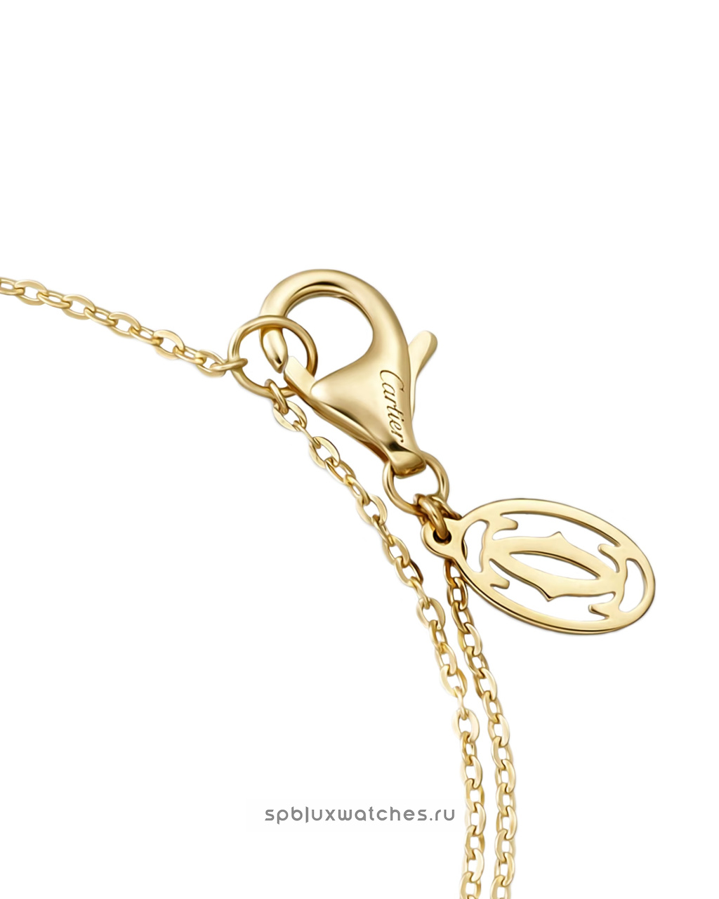 Браслет Cartier Trinity On Chain Diamonds Bracelet B6069815