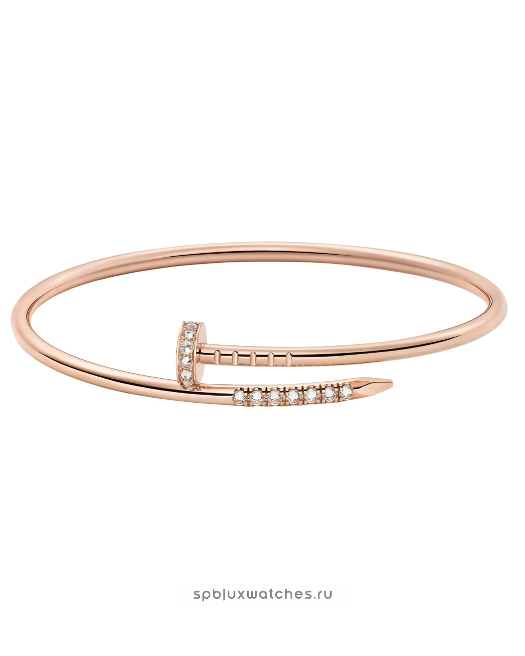 Браслет Cartier Juste un Clou Reverse-Set Diamonds Bracelet Small Model B6091317