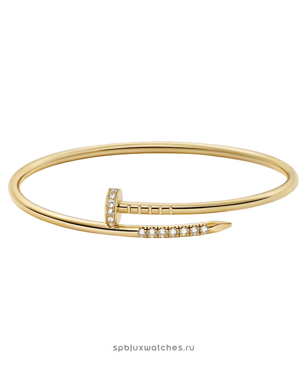 Браслет Cartier Juste un Clou Reverse-Set Diamonds Bracelet Small Model B6091917