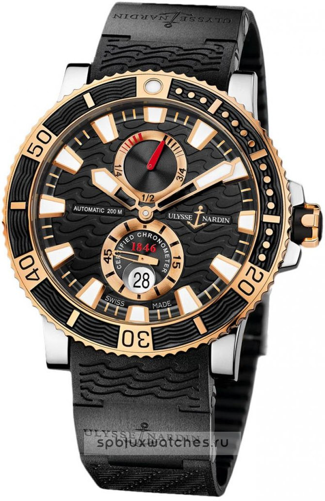 ulysse nardin maxi marine diver titanium 265 90 3c 92