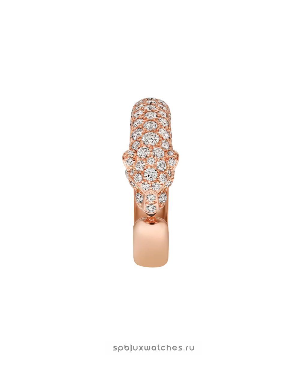 Кольцо Cartier Panthere de Cartier Half-Paved Ring Small Model N4765700