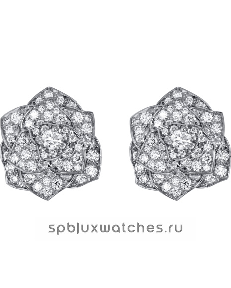 Серьги Piaget Rose Earrings G38U0072