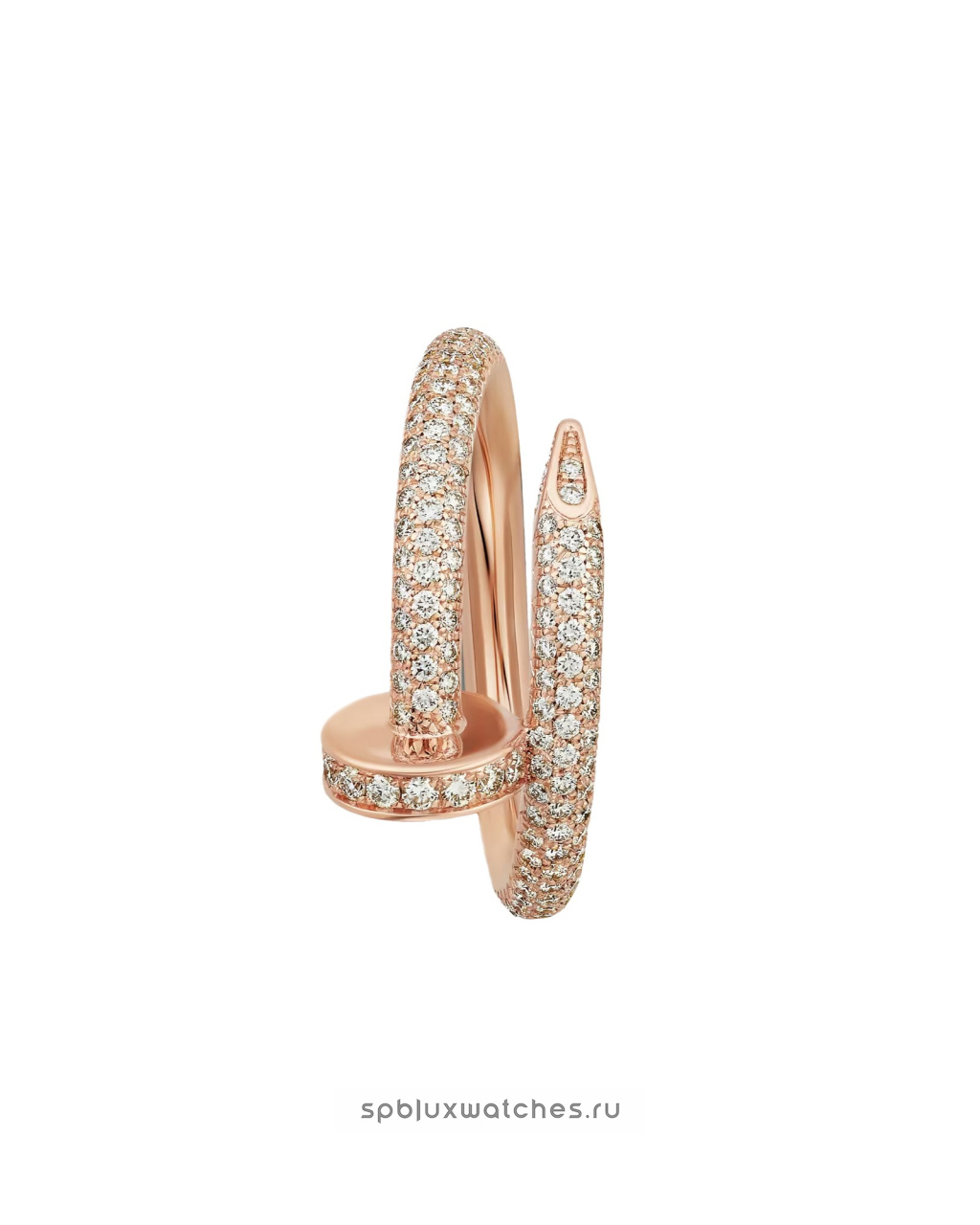 Кольцо Cartier Juste un Clou Paved Ring Classic N4748600