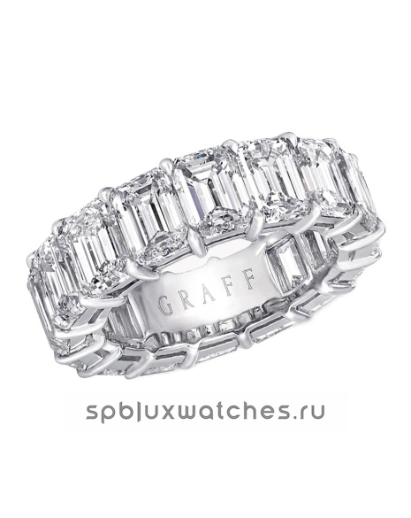Обручальное кольцо Graff Classic Graff Emerald Cut Diamond Wedding Band RGET040