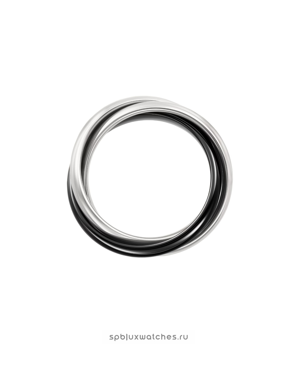 Кольцо Cartier Trinity Ceramic Ring Classic Model B4234100