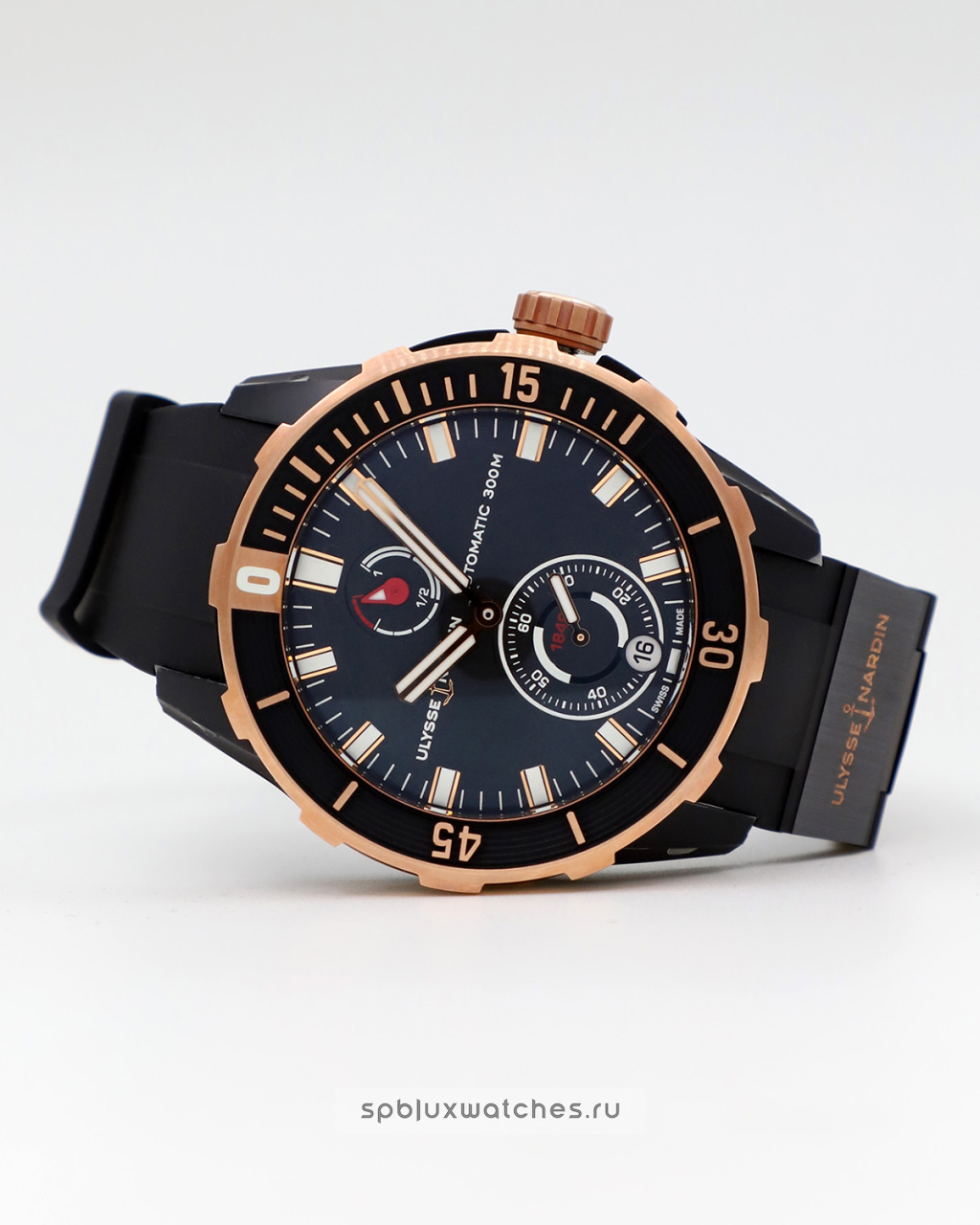 Ulysse Nardin Marine Diver Chronometer 44 mm 1185-170-3/BLACK