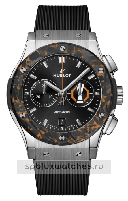 Hublot Classic Fusion Chronograph UEFA Europa League Titanium Carbon 42 mm 541.NQ.1470.RX.UEL26