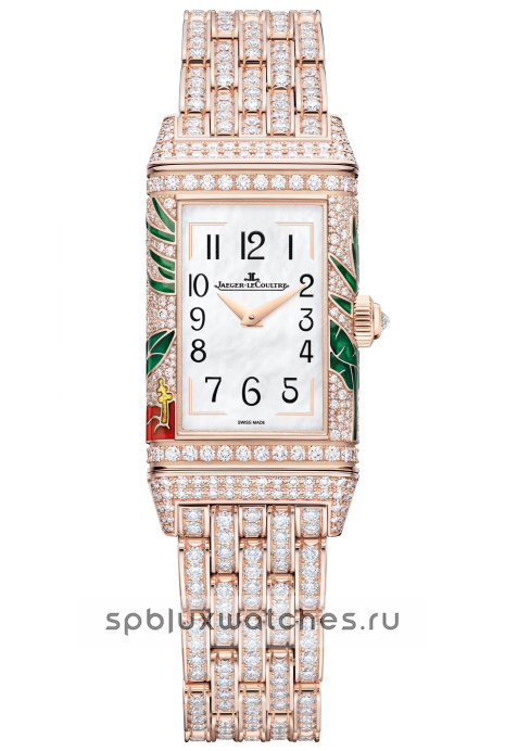 Jaeger-LeCoultre Reverso One "Hibiscus Rosa" 40 x 20 mm Q3292325