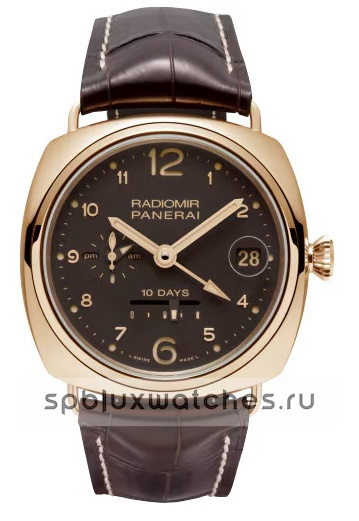Panerai Radiomir 10 Days GMT Automatic Oro Rosso 45 mm PAM00497