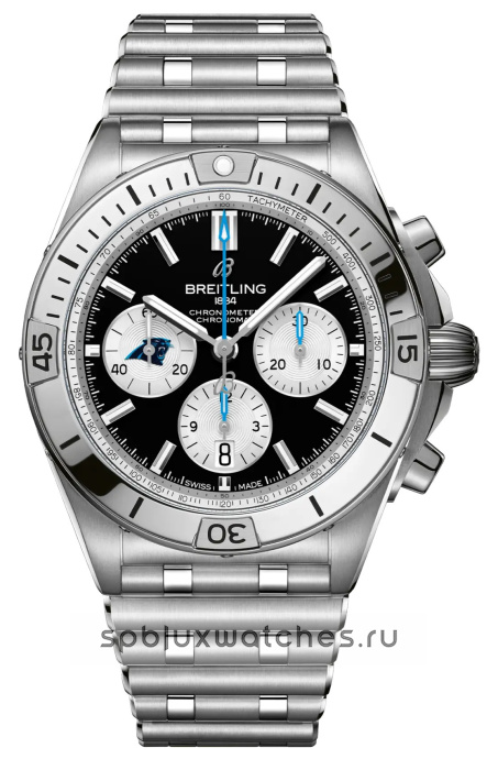 Breitling Chronomat B01 42 mm NFL Carolina Panthers Edition AB01342B1B5A1