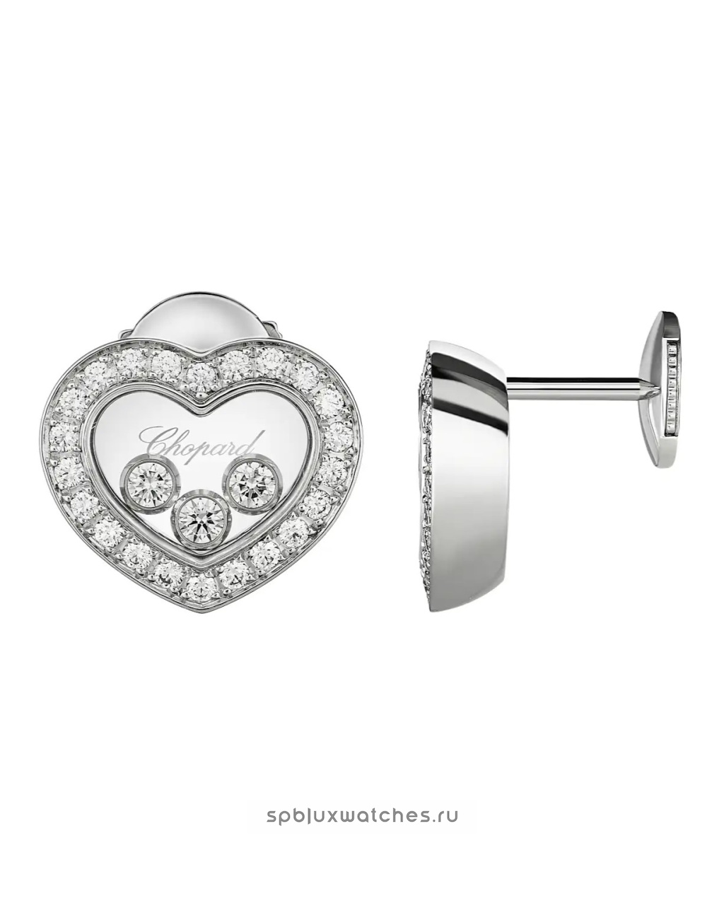 Серьги Chopard Happy Diamonds Icons Earrings 83A611-1201