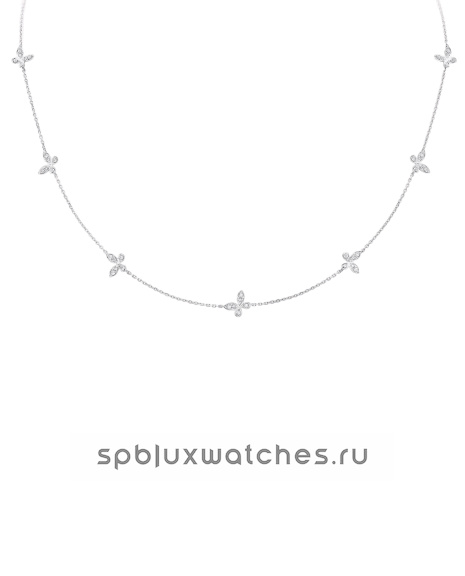 Колье Graff Pave Butterfly Diamond Petite Necklace RGN828