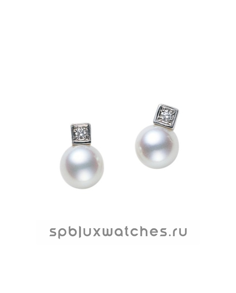 Серьги Mikimoto Pierced Earrings PE-1287PU