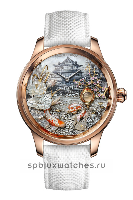 Jaquet Droz Petite Heure Minute Red Gold - Japanese Garden 41 mm J0050230051