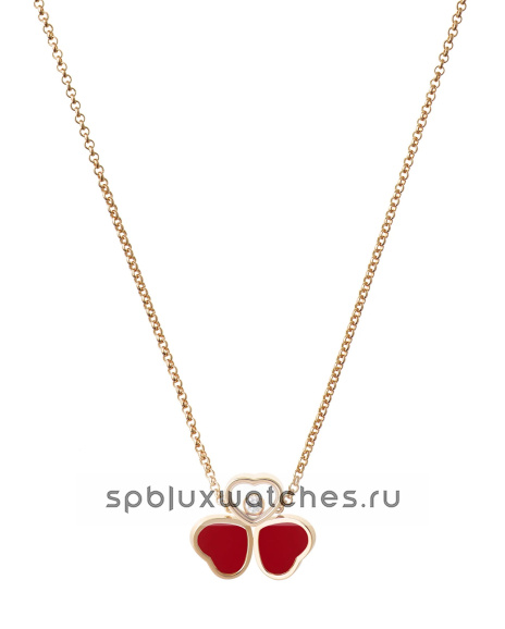Колье Chopard Happy Hearts Wings 81A083-5811