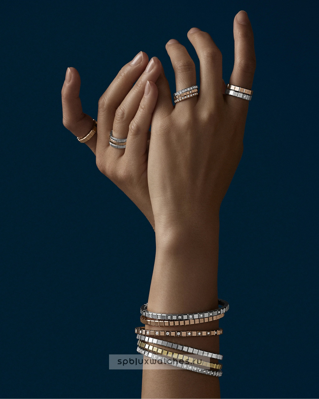 Кольцо Chopard Ice Cube Ring 827702-1199