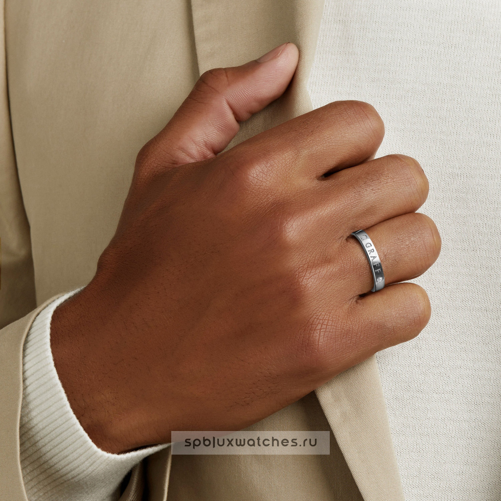 Кольцо Graff Classic Graff Logo Diamond Band RGR933