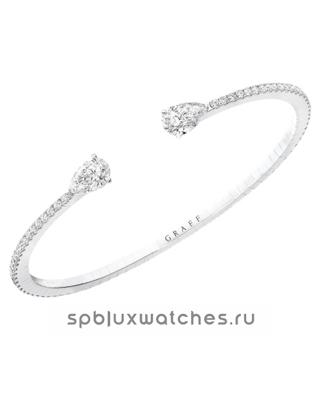 Браслет Graff Duet Pave Diamond Bangle RGB380
