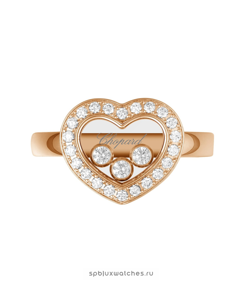 Кольцо Chopard Happy Diamonds Icons Ring 82A611-5200