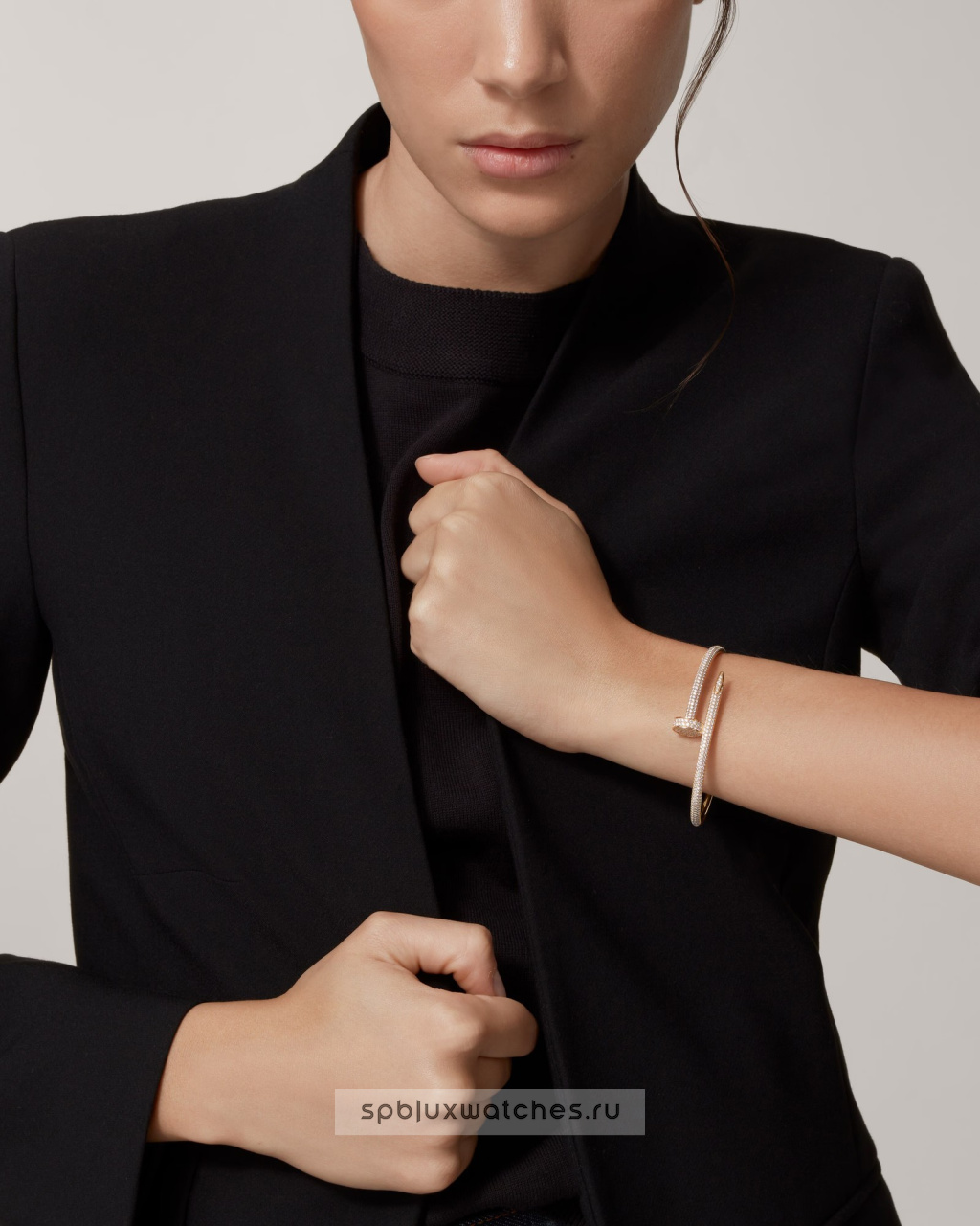 Браслет Cartier Juste un Clou Diamonds Bracelet Classic Model N6709817