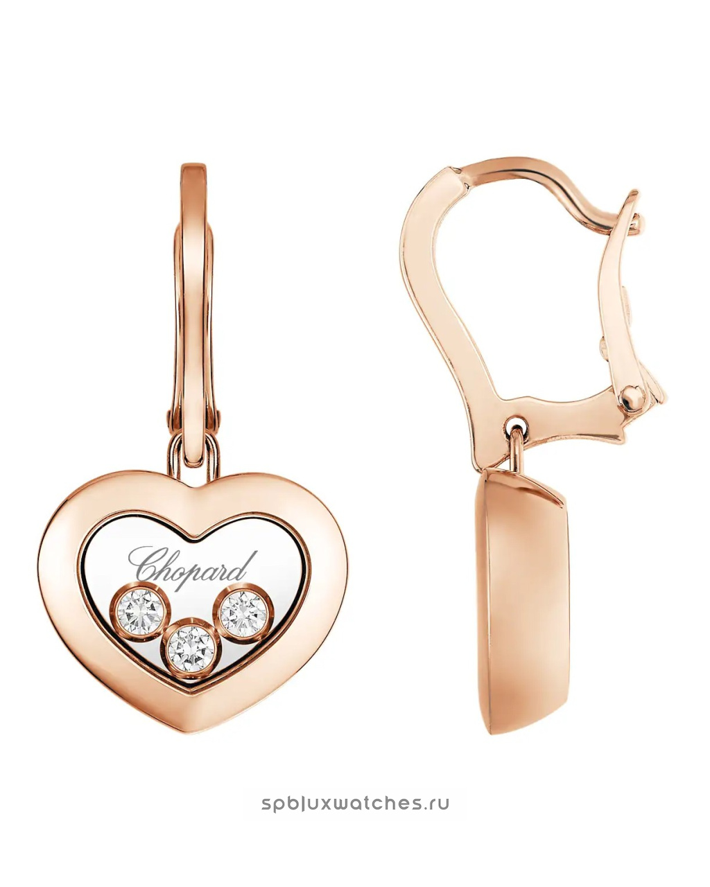 Серьги Chopard Happy Diamonds Icons Earrings 83A611-5301