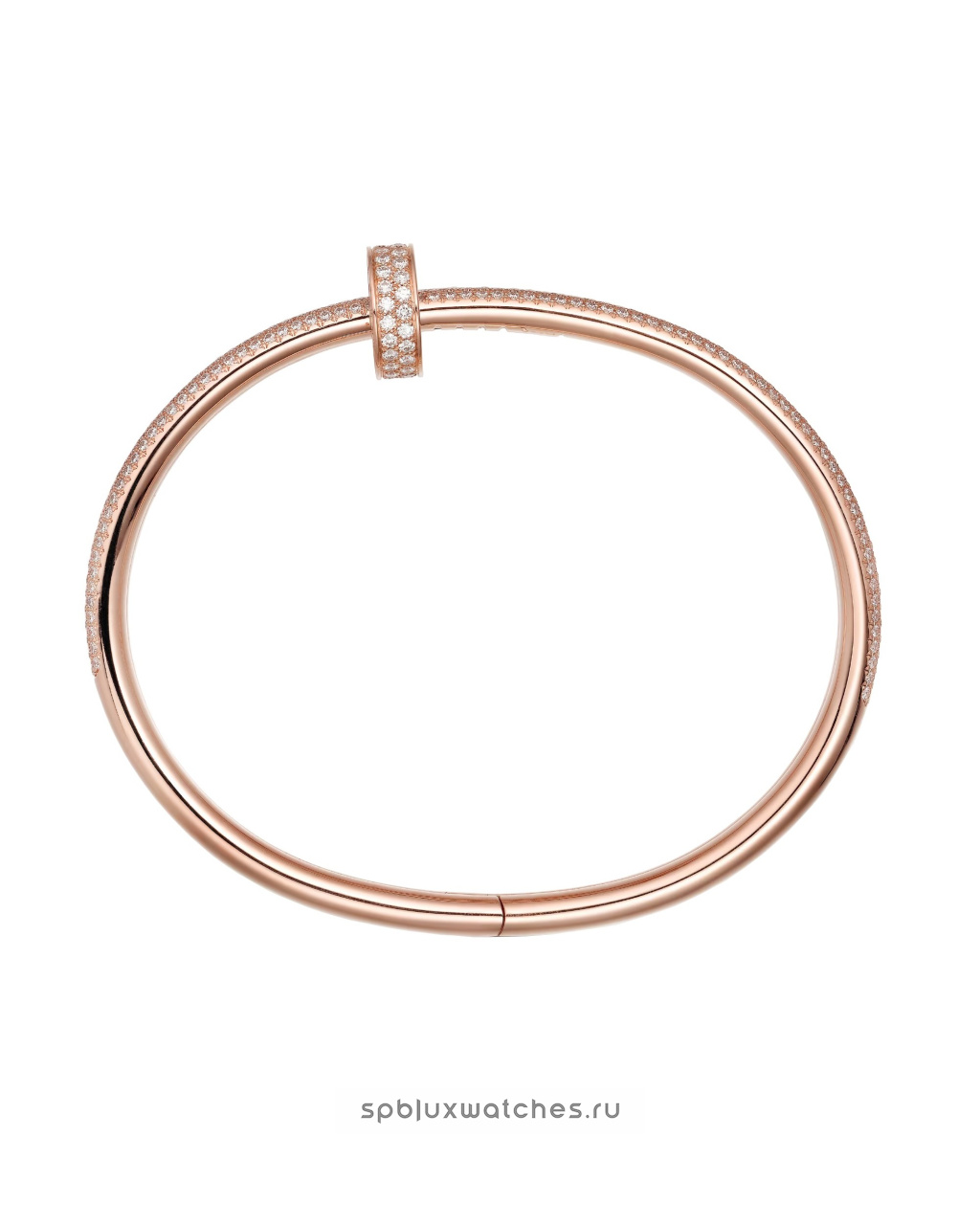 Браслет Cartier Juste un Clou Double Half-Paved Bracelet N6708617