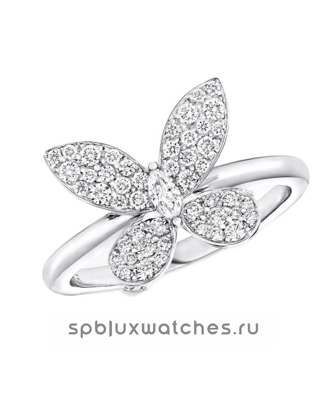 Кольцо Graff Pave Butterfly Diamond Small Ring RGR523