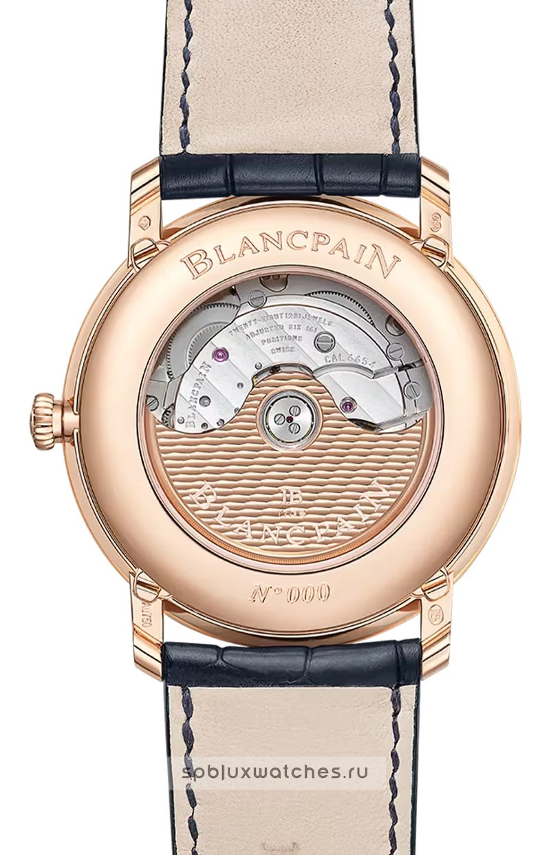 Blancpain Villeret Quantieme Complet 40 mm 6654 3640 55B