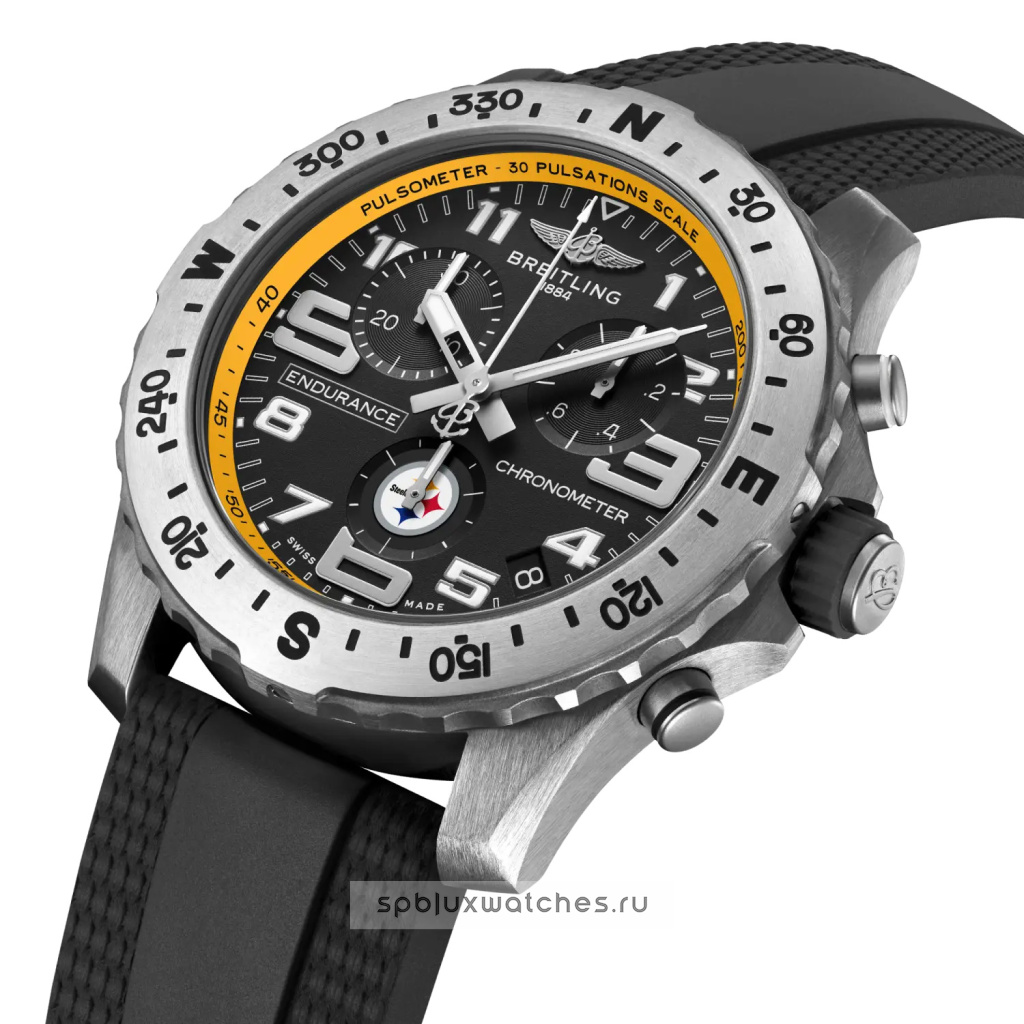 Breitling Professional Endurance Pro 44 mm NFL Pittsburgh Steelers Edition E823106A1BQS1
